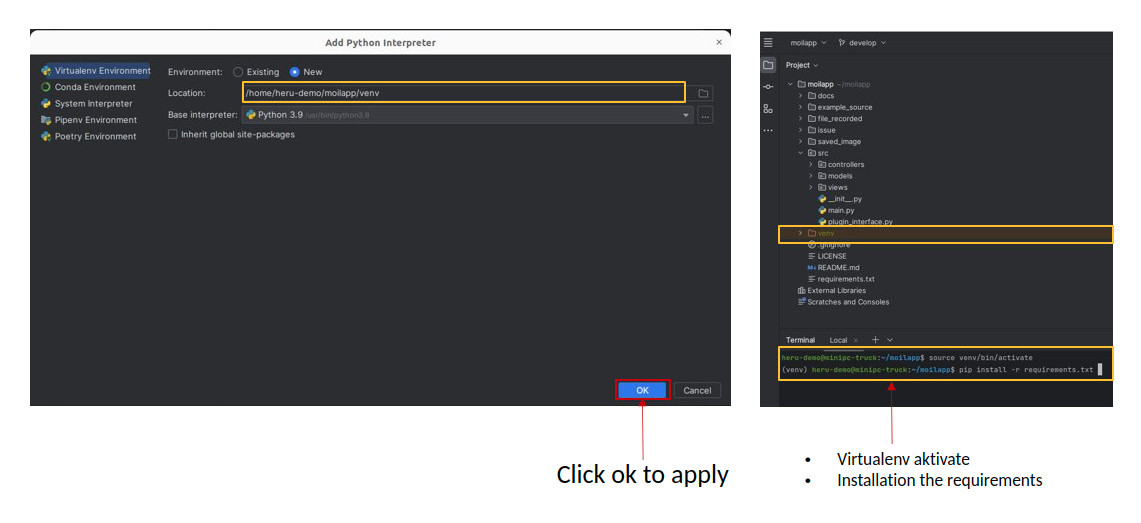 Creating the Virtual Environment